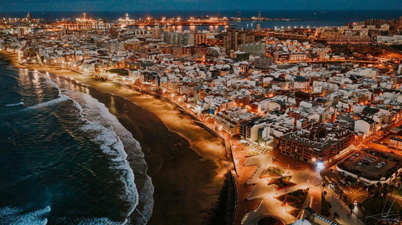 Upscale***Las Canteras Beach***Balcony Apartment Las Palmas de Gran Canaria Bagian luar foto