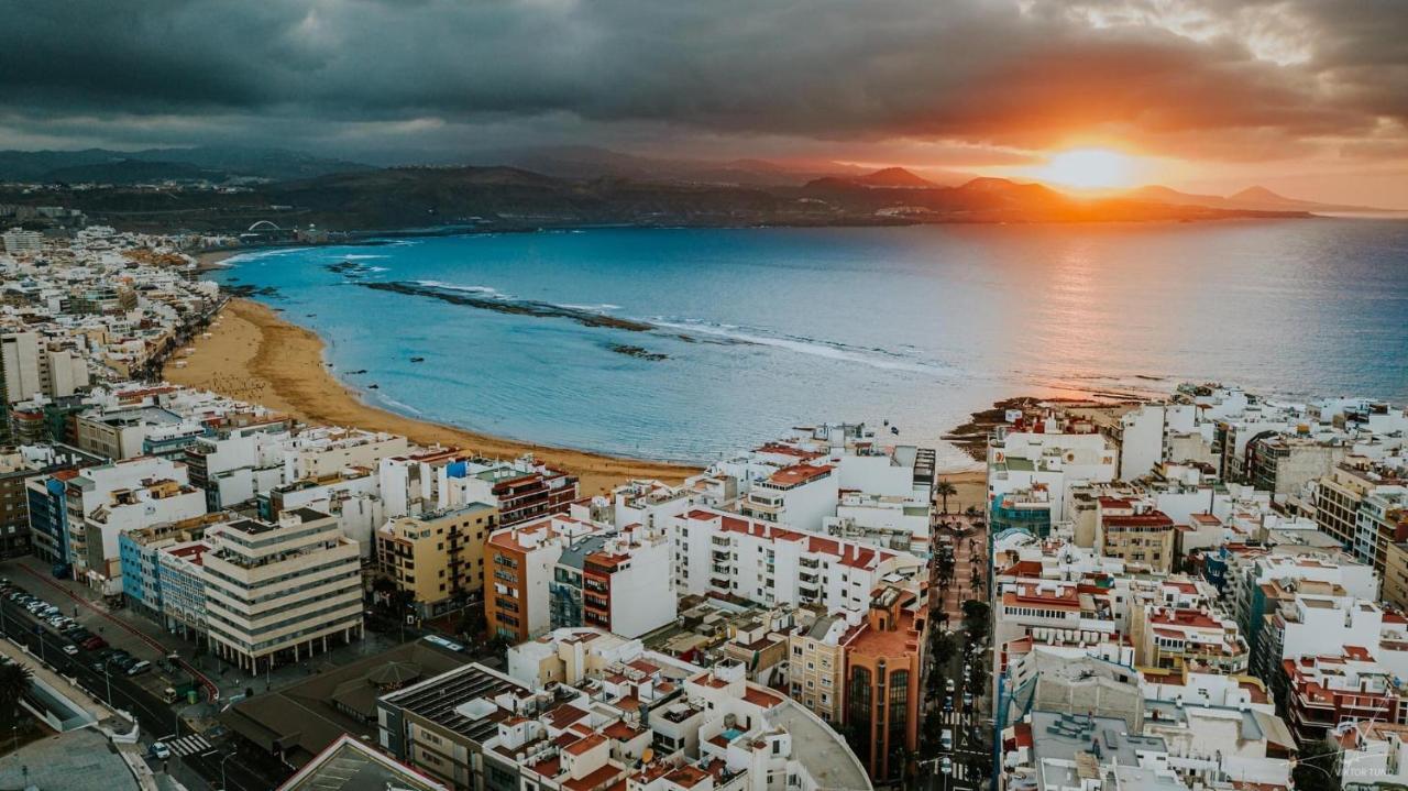 Upscale***Las Canteras Beach***Balcony Apartment Las Palmas de Gran Canaria Bagian luar foto