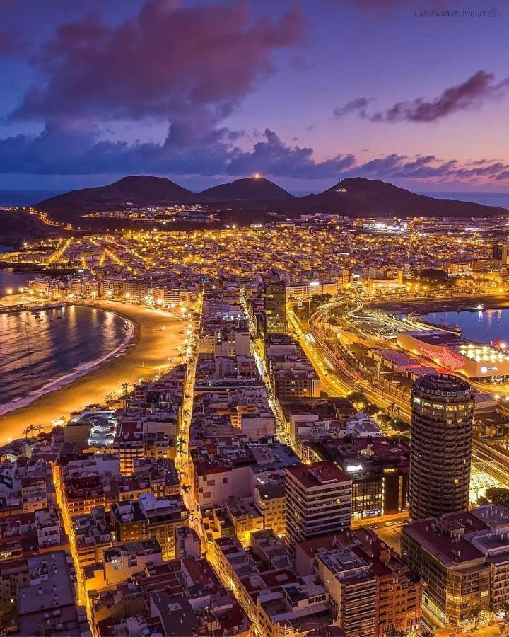 Upscale***Las Canteras Beach***Balcony Apartment Las Palmas de Gran Canaria Bagian luar foto